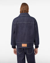 Carica l'immagine nel visualizzatore di Gallery, Collared Raw Denim Bomber