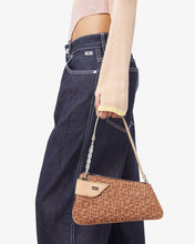 Load image into Gallery viewer, Comma Notte Gcds Monogram Rafia Bag