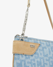 Load image into Gallery viewer, Comma Notte Gcds Monogram Denim Bag