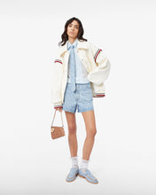 Carica l'immagine nel visualizzatore di Gallery, Collared Jersey Logo Bomber