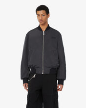 Load image into Gallery viewer, Nylon Logo Bomber