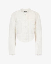 Carica l'immagine nel visualizzatore di Gallery, Tweed Leather Jacket