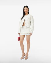 Carica l'immagine nel visualizzatore di Gallery, Tweed Leather Jacket