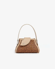 Carica l'immagine nel visualizzatore di Gallery, Comma Gcds Monogram Rafia Small Handbag