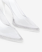 Carica l'immagine nel visualizzatore di Gallery, Transpallic Rider Pumps | Women Pumps Transparent | GCDS®