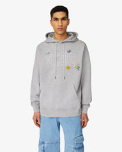Load image into Gallery viewer, Embroidered Regular Hoodie | Unisex Sweatshirts Grey | GCDS®