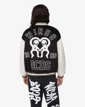 Load image into Gallery viewer, Wirdo Varsity Bomber | Unisex Coats & Jackets Black | GCDS®