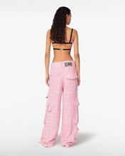 Carica l'immagine nel visualizzatore di Gallery, Ultracargo Tweed Trousers | Unisex Trousers Pink | GCDS®
