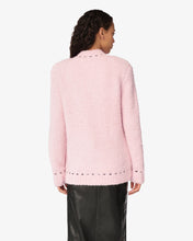 Load image into Gallery viewer, Bouclé Knit Jacket | Unisex Coats & Jackets Pink | GCDS®