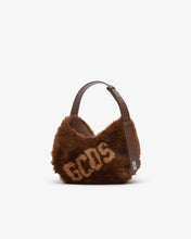 Carica l'immagine nel visualizzatore di Gallery, Comma Small Faux Fur Logo Twist Bag