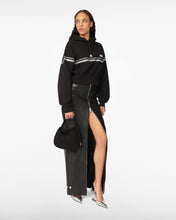 Carica l'immagine nel visualizzatore di Gallery, Bling Gcds Cropped Hoodie | Women Sweatshirts Black | GCDS®
