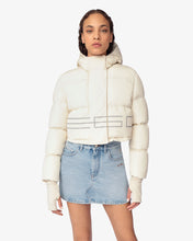Load image into Gallery viewer, Gcds Logo Bomber | Women Coats & Jackets Off White | GCDS®