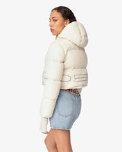 Load image into Gallery viewer, Gcds Logo Bomber | Women Coats & Jackets Off White | GCDS®
