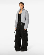 Load image into Gallery viewer, Gcds Braids Down Jacket | Women Coats & Jackets Grey | GCDS®