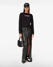 Carica l'immagine nel visualizzatore di Gallery, Cringe Sweater | Women Knitwear Black | GCDS®