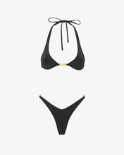 Load image into Gallery viewer, Metallic logo clip bikini
