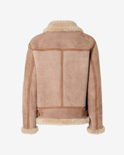 Load image into Gallery viewer, Shearling Jacket | Unisex Coats & Jackets Beige | GCDS®