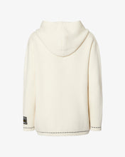 Load image into Gallery viewer, Hoodie Knit Jacket | Men Coats & Jackets Off White | GCDS®