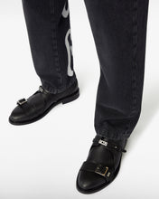 Carica l'immagine nel visualizzatore di Gallery, Multi Lace Buckle Derby Shoes | Men Loafers Black | GCDS®