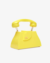 Load image into Gallery viewer, Call Me Comma Regular Bag | Women Bags Yellow | GCDS®