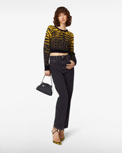 Load image into Gallery viewer, Zebra Lurex Jacquard Sweater | Women Knitwear Multicolor | GCDS®