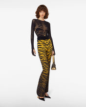 Carica l'immagine nel visualizzatore di Gallery, Zebra Lurex Knit Trousers | Women Trousers Multicolor | GCDS®