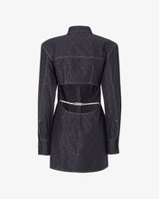 Carica l'immagine nel visualizzatore di Gallery, Gcds Bling Monogram Dress | Women Mini & Long Dresses Black | GCDS®