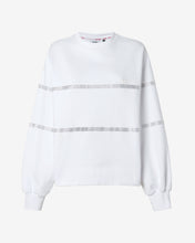 Carica l'immagine nel visualizzatore di Gallery, Bling Gcds Crewneck : Women Hoodie White | GCDS Spring/Summer 2023