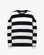 Carica l&#39;immagine nel visualizzatore di Gallery, Striped Logo Sweater
