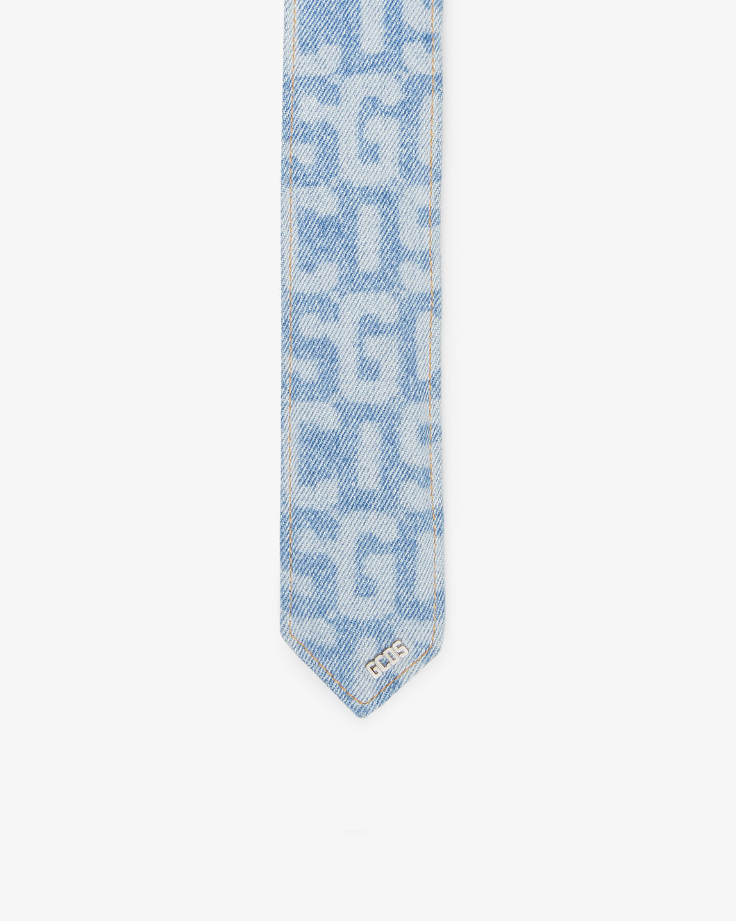 Gcds Monogram Denim Tie