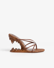 Load image into Gallery viewer, Morso Gcds Monogram Rafia Thong Sandals
