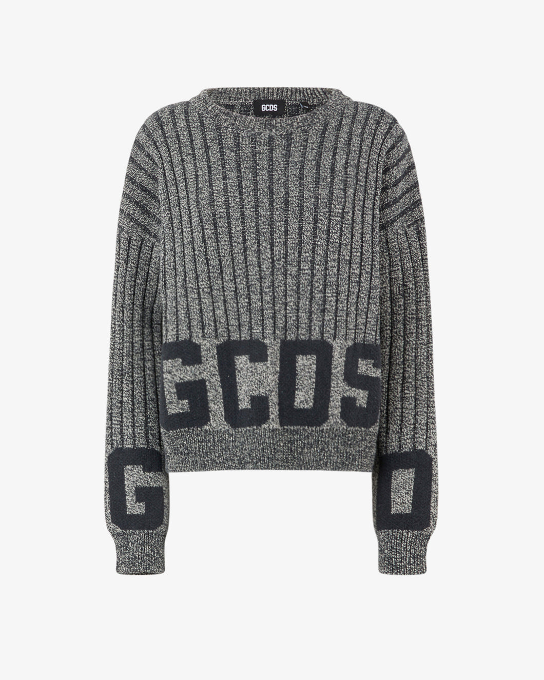 Ribbed Low Logo Sweater