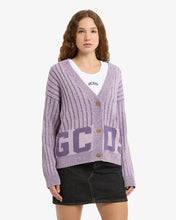 Load image into Gallery viewer, Ribbed Low Logo Buttoned Cardigan
