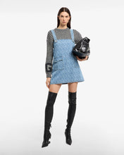 Load image into Gallery viewer, Monogram Denim Pockets Dress
