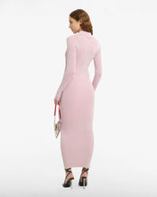 Load image into Gallery viewer, Ribbed Half Zip Long Dress
