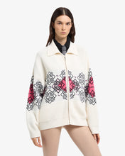 Load image into Gallery viewer, Hello Kitty Argyle Full Zip Cardigan
