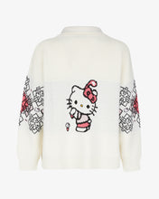 Load image into Gallery viewer, Hello Kitty Argyle Full Zip Cardigan
