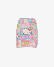 Load image into Gallery viewer, Hello Kitty Printed Cable&#39; Mini Skirt
