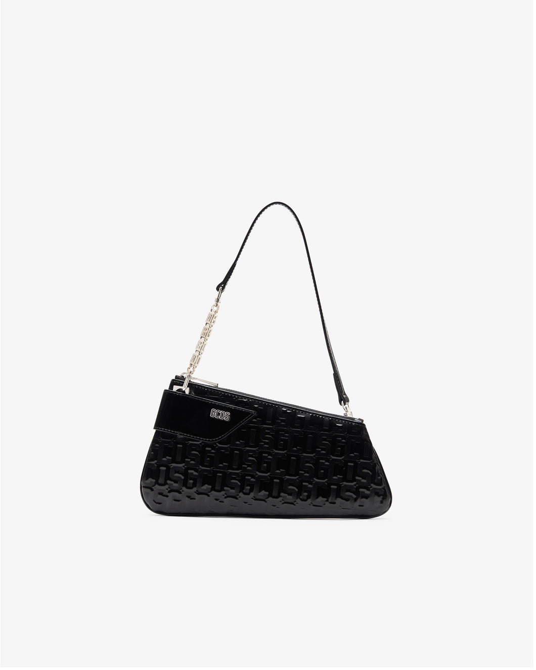 Comma Notte Patent Monogram Bag