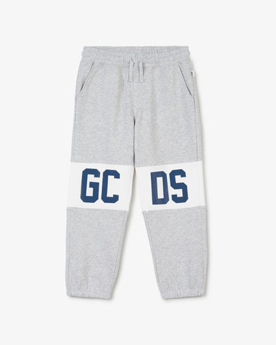 Junior Gcds Logo Band Sweatpants | Unisex Trousers Grey | GCDS®