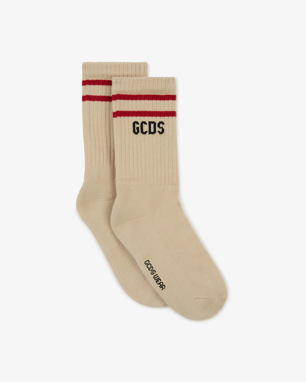 Junior Gcds Low Logo Band Socks | Unisex Accessories Off White | GCDS®