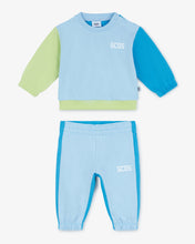 Load image into Gallery viewer, Baby Gcds Low Band Tracksuit | Unisex Tracksuits Blue/Lime | GCDS®
