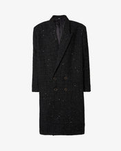 Load image into Gallery viewer, Double Breasted Tweed Coat
