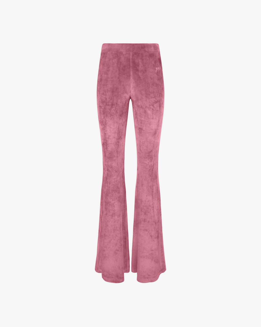 Velvet Trousers | Women Trousers Mauve Pink | GCDS®