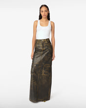 Load image into Gallery viewer, Biker Cargo Skirt | Women Mini &amp; Long Skirts Anthracite | GCDS®
