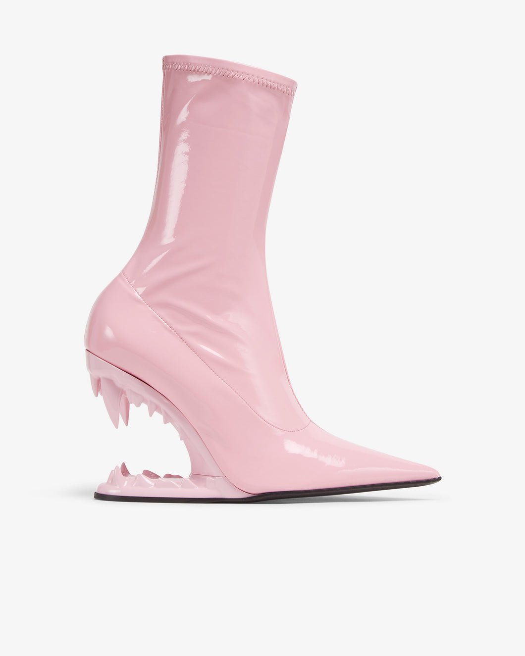 Morso Vinyl Ankle Boots | Women Boots Cradle Pink | GCDS®