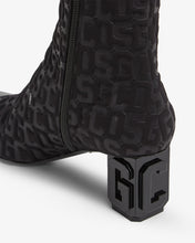 Carica l&#39;immagine nel visualizzatore di Gallery, Monogram Logo Heel Ankle Boots | Women Boots Black | GCDS®
