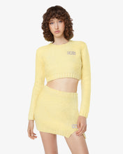 Load image into Gallery viewer, Gcds Hairy Skirt | Women Mini &amp; Long Skirts Yellow | GCDS®
