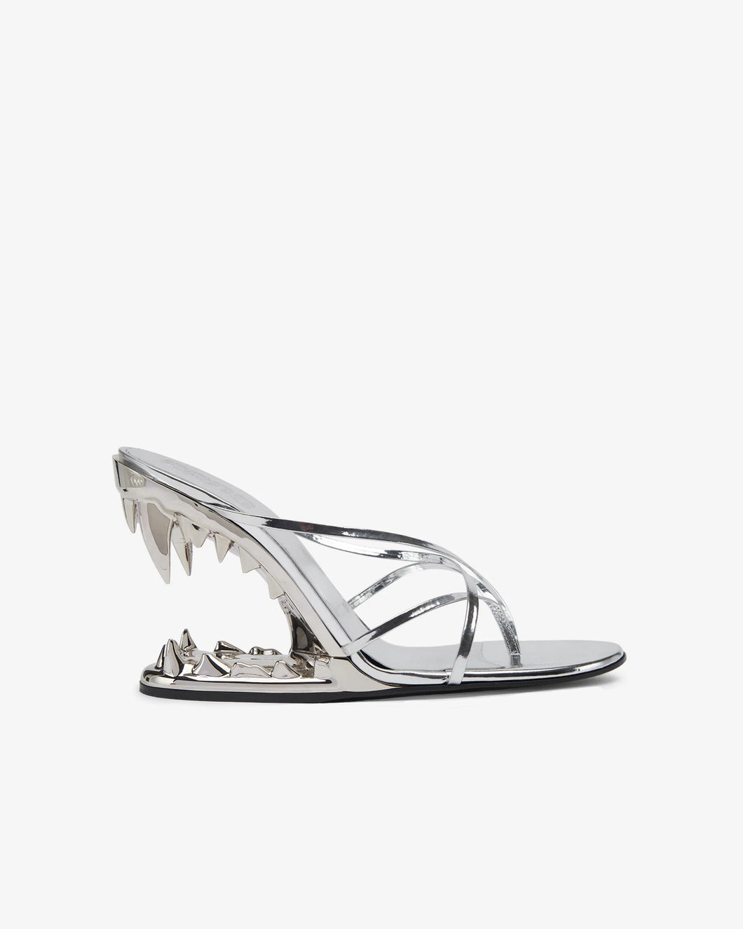 Morso Thong Sandals | Women Sandals Silver | GCDS®