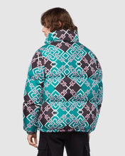 Load image into Gallery viewer, Gcds tartan puffer jacket: Men Outerwear Black | GCDS
